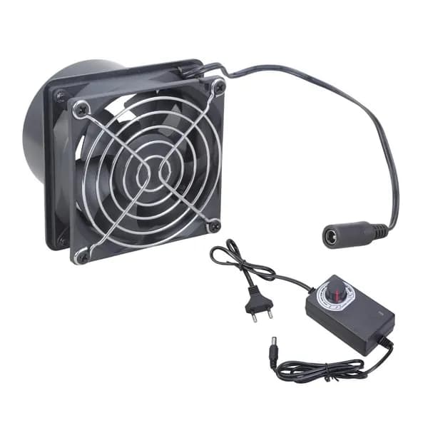 Вентилятор канальный 8см 166см кабель