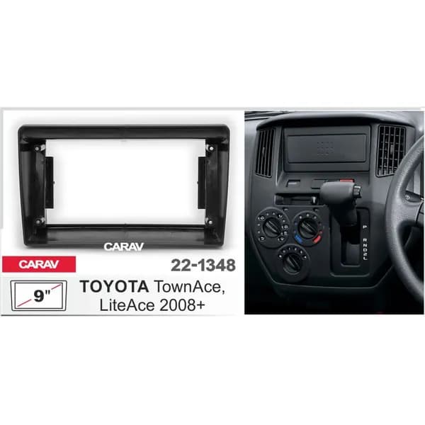 Переходная рамка 9" Android для TOYOTA TownAce 2008+ CARAV 22-1348