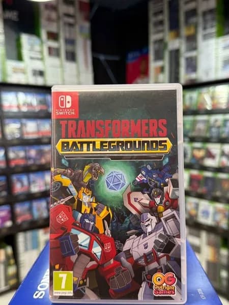 Игра Картридж Transformers Battlegrounds (Nintendo Switch) (Русская версия) (Box)