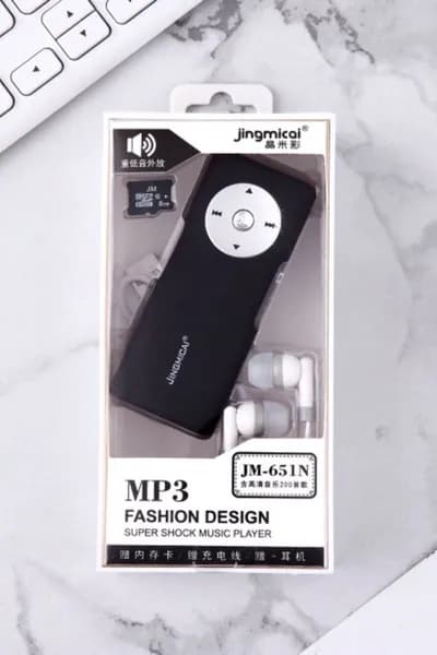 MP3-плеер 8 ГБ, черный