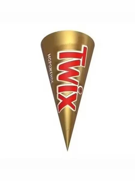 Мороженое Twix с рисовыми шариками рожок БЗМЖ 68 г