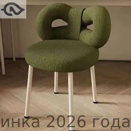 Ортопедический стул, темно-зеленый белый