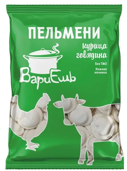 Пельмени ВариЕшь с курицей и говядиной 700 г.