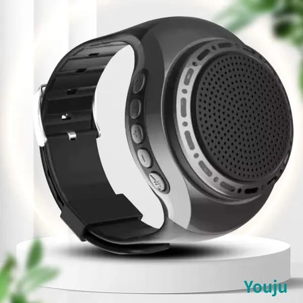 Беспроводная Bluetooth-колонка для велосипеда на запястье с подсветкой