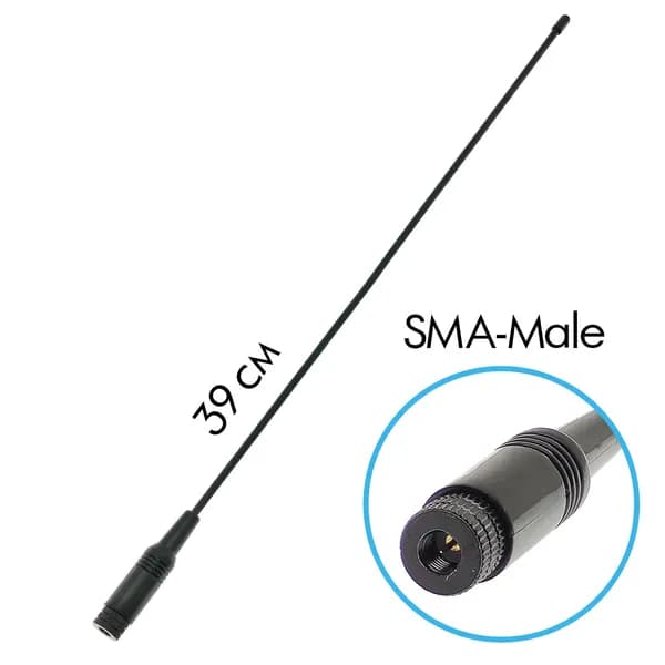Антенна для рации SMA-Male гибкая 39 см Орбита OT-RCK09