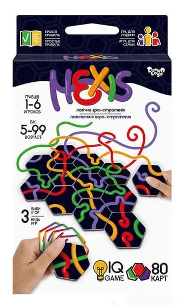 Развлекательная настольная игра Hexis / Danko Toys