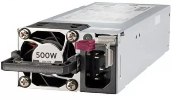 Серверный блок питания HPE, 500 Вт, Flex ATX, 80PLUS Platinum, 866729-001