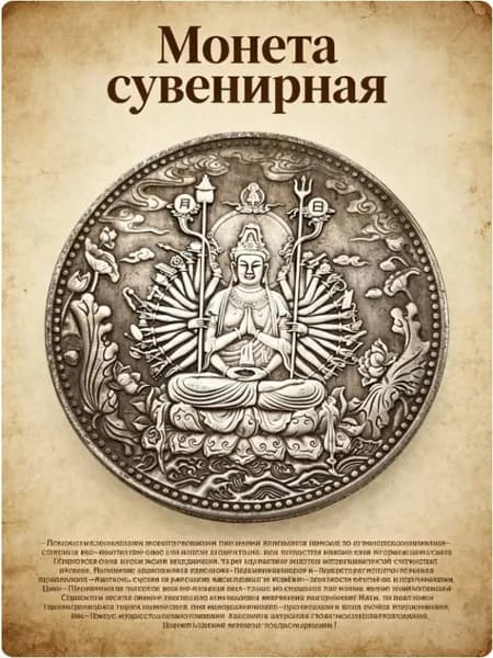 Монета сувенирная