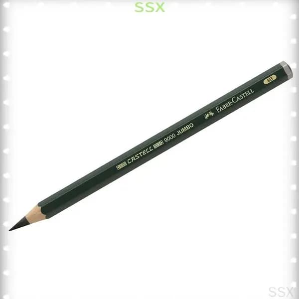 Faber-Castell Карандаш, твердость: 8B (8 Мягкий), толщина: 5.3 мм, 1 шт.