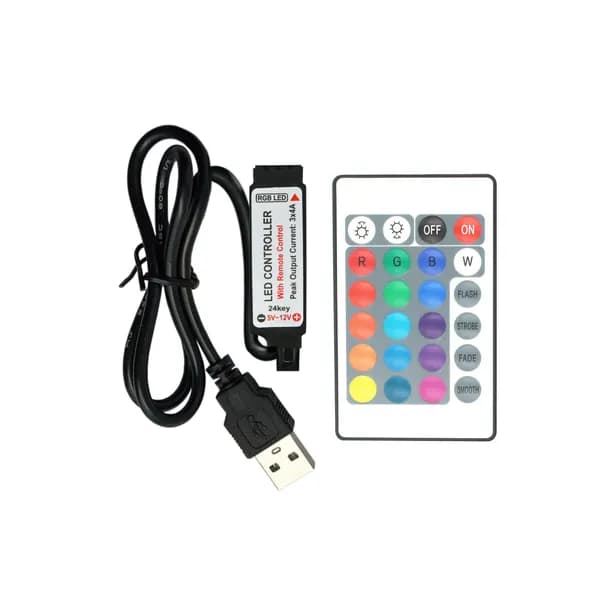 24-кнопочный USB контроллер RGB ленты