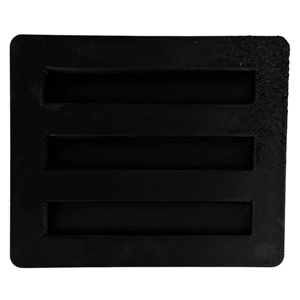 Кронштейн 2.8" для NMMiner NerdMiner , основание на 3 слота / поддержка 3x NMMiner, чёрный, пластик.