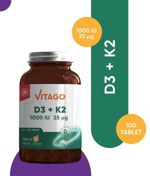 Vitago D3K2 таблетки 100 шт.