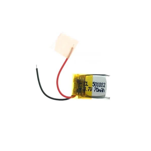 Универсальный аккумулятор 501012P, 70 mAh, 3.7 V
