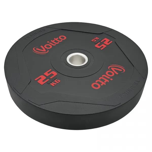 Диск бамперный Voitto V-400 25 кг, черный (d51)
