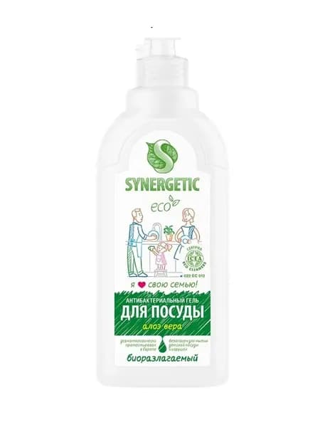 Synergetic Биоразлагаемое средство для мытья посуды с ароматом Алоэ 500 мл