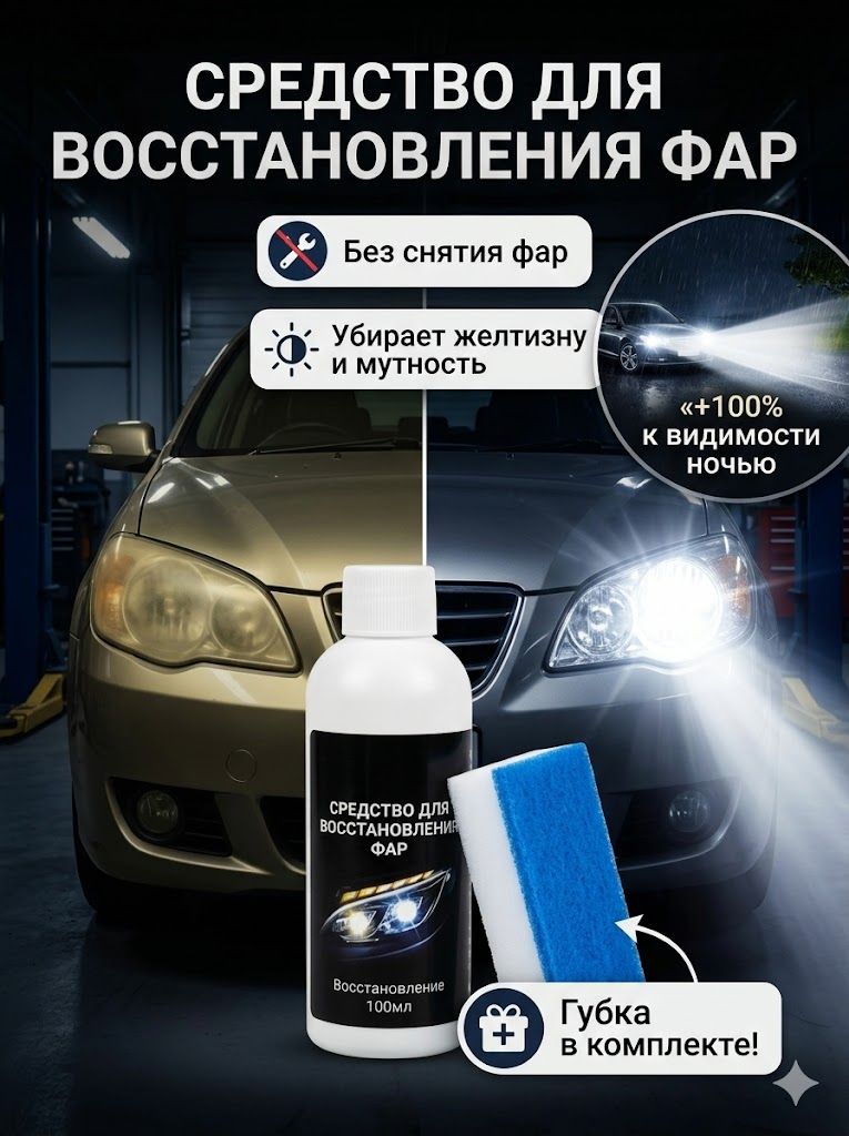 Лак автомобильный, цвет: прозрачный, 200 мл, для автомобилей Acura, Audi, 2 шт.