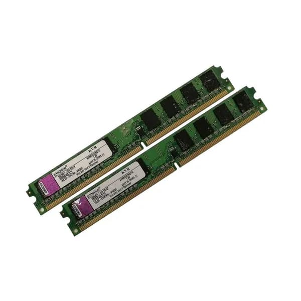 Оперативная память DDR2, 800 МГц, 2 x 1 ГБ (King KVR800D7N6/1G 9905431-003.A01LF  (Kit 2x1Gb))