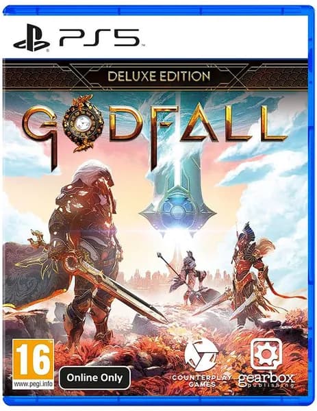Игра для PS5 Godfall Deluxe Edition (Диск) (PlayStation 5, PlayStation 5 Pro, Английская версия)