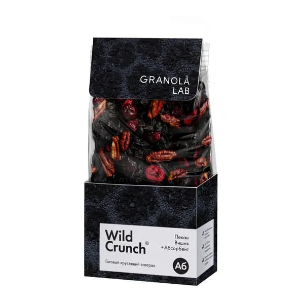 Wild Crunch "Вишня, пекан + абсорбент"