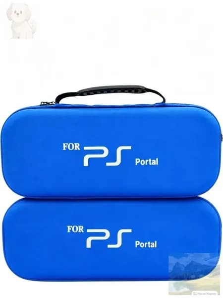 Сумка для Sony PlayStation portal/чехол защитный для PS portal синий