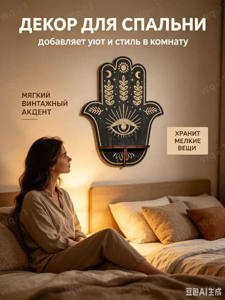 Полка для барной стойки Настенная Прямая, 50х50, 1 шт.