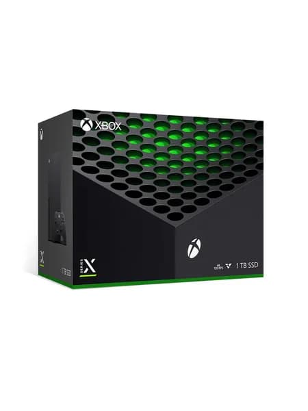Xbox Series X 16 ГБ + 1TБ 4K Игровая приставка UHD Blu-Ray, Черный