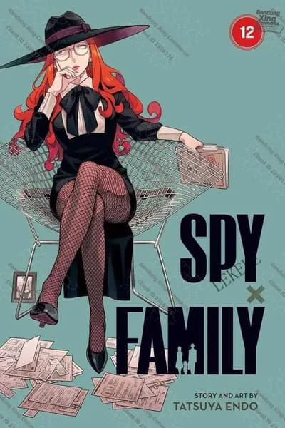 SPY FAMILY: Семья шпиона. Английский комикс (Vol 1-12) Aniyol Tatsuya Endo