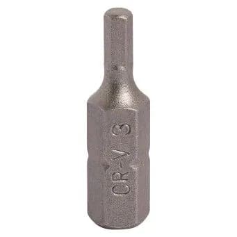 Бита (вставка) шестигранник 3мм L 25мм 1/4 (100)