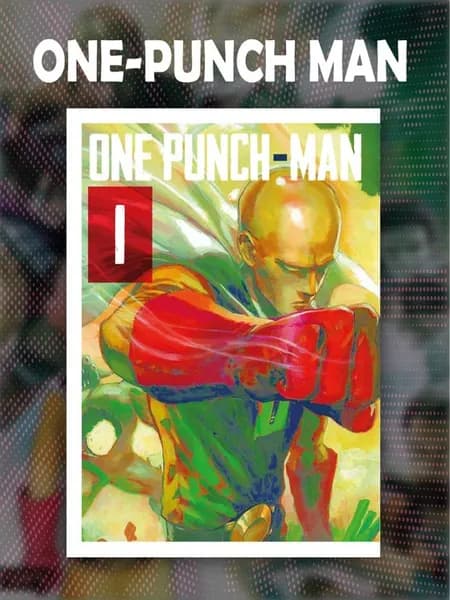 Манга One-Punch Man ванпанчмен 1 том