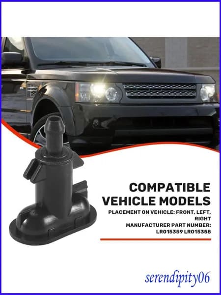 Набор форсунок омывателя фар передний, левый и правый для Land Rover Range Rover Sport L320 2010-2013, LR015359 LR015358
