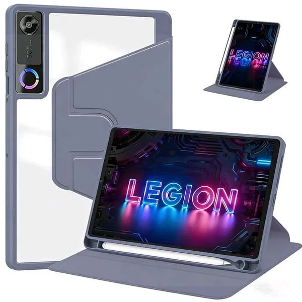 Для Lenovo LEGIO Y700 5-го поколения 2026 8.8 дюйма TB323FU защитный чехол Smart вращающийся с держателем карандаша корпуса планшета