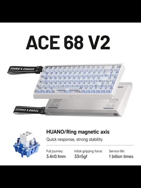 Игровая Клавиатура ACE68 V2 механическая 68 клавиш F