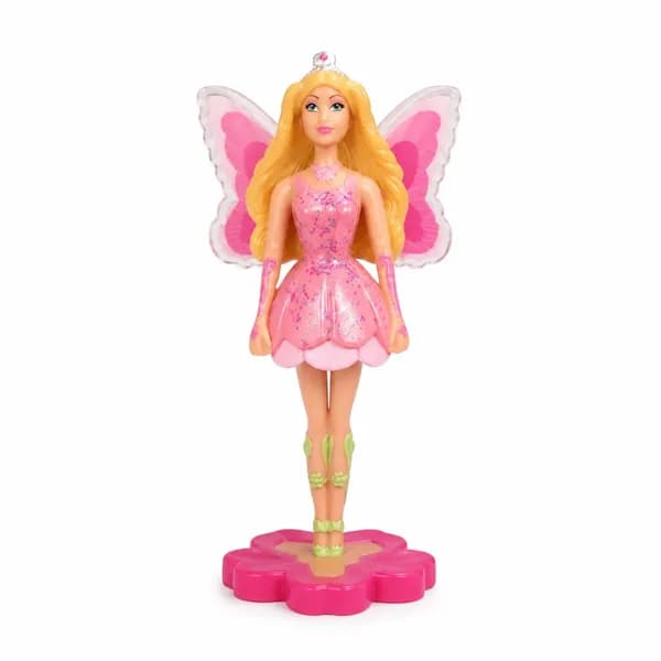 Коллекционная фигурка Winx Club Stella Flower Princess, фея Стелла с крыльями и цветочной подставкой