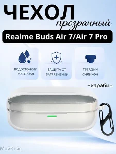 Чехол для наушников Realme buds air 7 и air 7 pro
