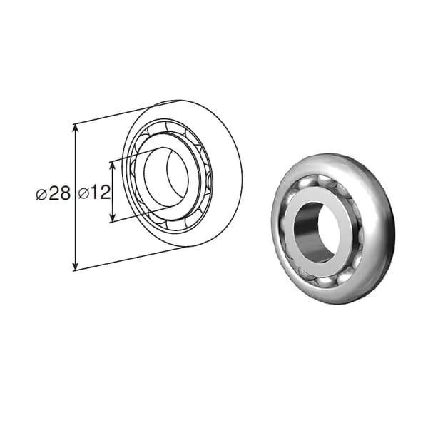 DoorHan: Подшипник BR28