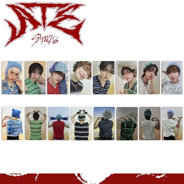 STRAYKIDS Карточки Stray Kids Коллекционная карточка Фотокарточки 5.4*8.6cm