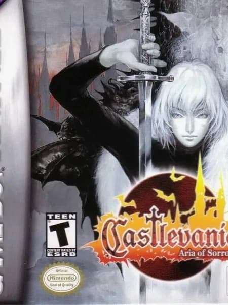 Игровой картридж Castlevania Aria of Sorrow (Castlevania - Ария скорби) GBA, рус.версия (Platinum) 64K-039