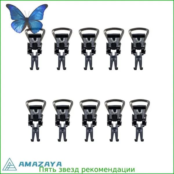 10 штук. Универсальная модель крюка для железнодорожного поезда в масштабе HO1:87 для макета макета железнодорожного здания