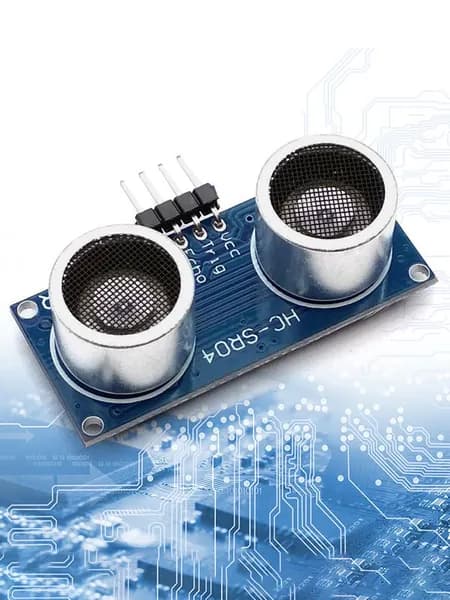 датчик расстояния на базе HC-SR04P, промышленный MCU