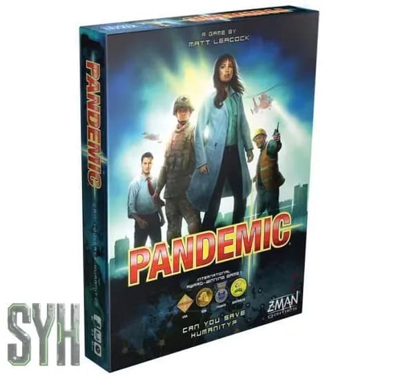 "Пандемия"/Настольная игра/Приключенческая кооперативная игра для взрослых и детей от 8 лет/Стиль Жизни