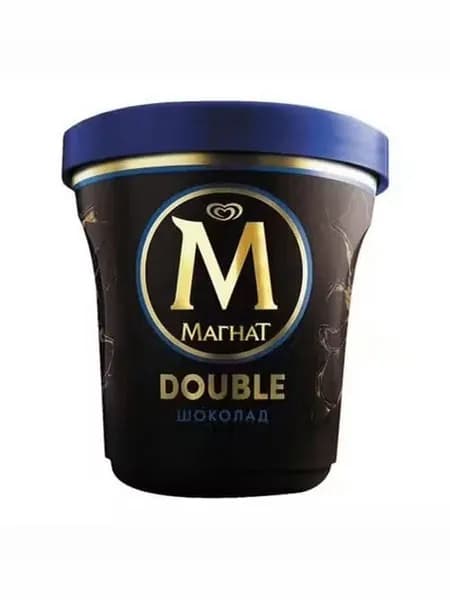 Мороженое сливочное Инмарко Магнат Double шоколадное БЗМЖ 310 г