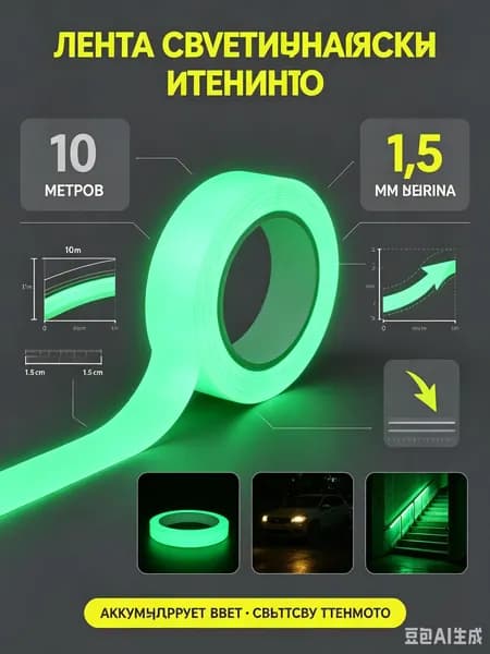 Армирующая лента 15 мм 10.04 м, 1 шт