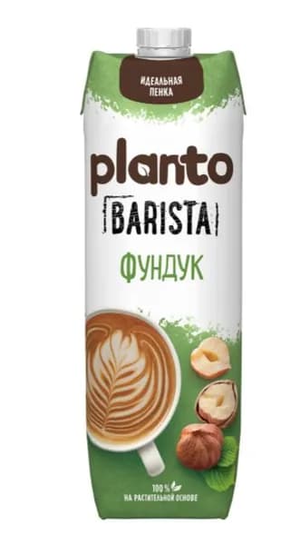 Напиток Planto Barista ореховый фундук 1.7%, 1л