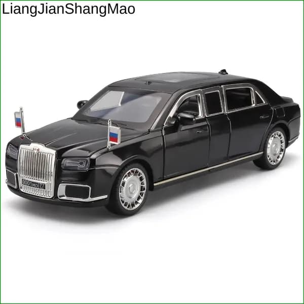 Премиум-модель президентского лимузина 1:24 с LED-подсветкой Коллекционная игрушка с интерактивными функциями (CE/EAC)