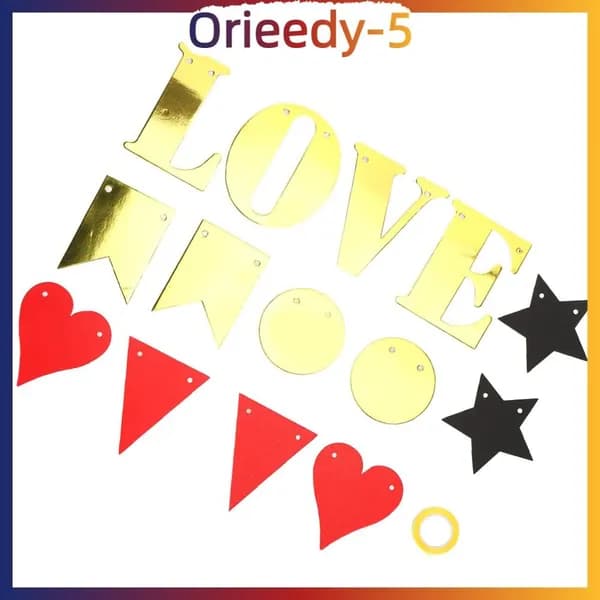 Love Banner, Экологически чистое оформление, для Дня святого Валентина и предложений о браке