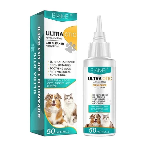 Средство для чистки ушей ELAIMEI Pet, 50 мл, для кошек и собак