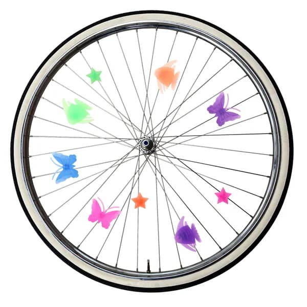 Набор цветных abs бусин для спиц велосипеда, украшение для детских велосипедов