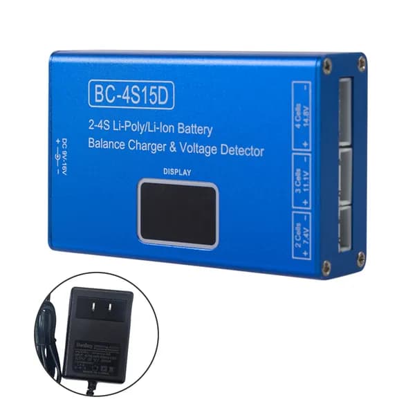 BC-4S15D 2-4S Эффективное зарядное устройство аккумулятора с интегрированным обнаружением напряжений