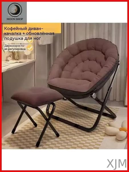 Диван раскладной 65х45х78 см,коричневый