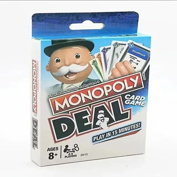 Настольная карточная игра Настольная Игра Монополия Сделка (Карточная) Новая версия игры для всей семьи
